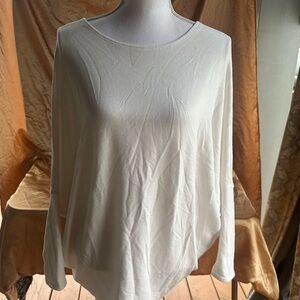 Story White Long Sleeve Top super soft! Medium